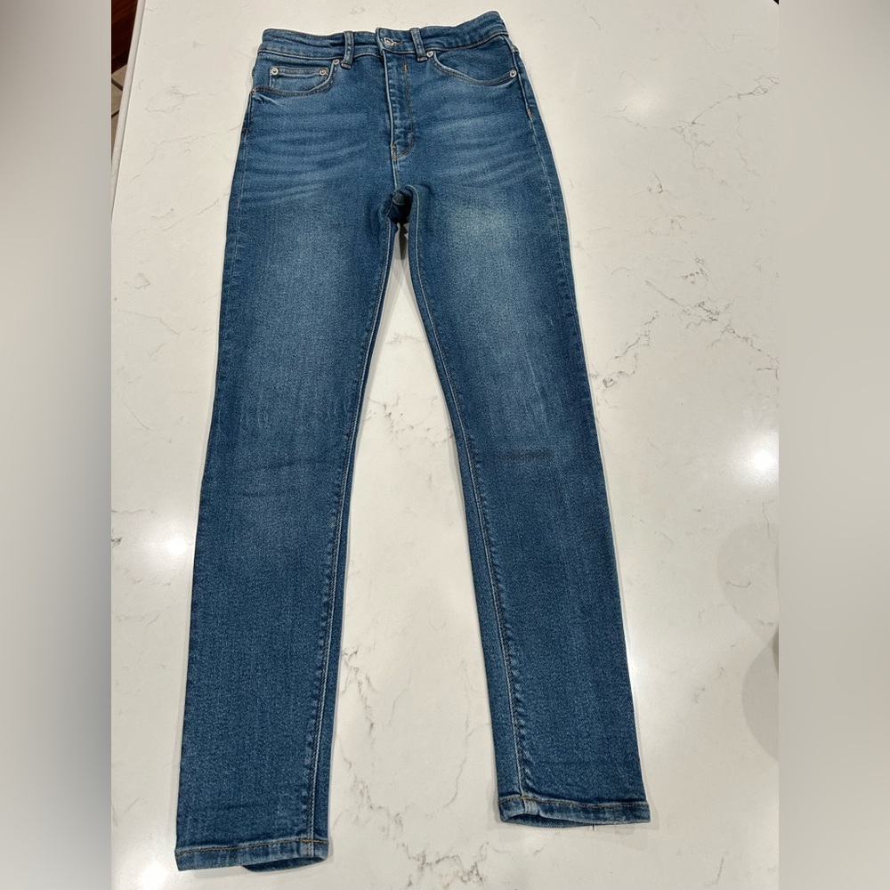 Zara Women's Skinny Jeans in Blue